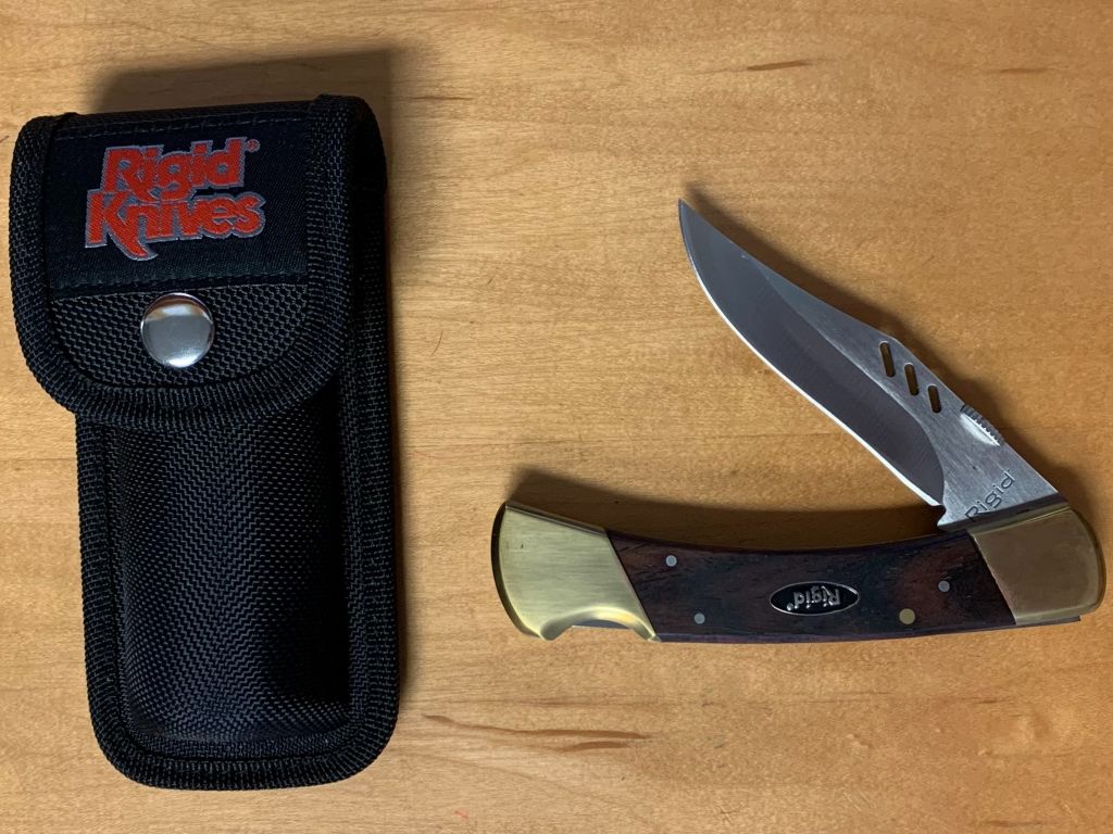 Rigid Knives Folding Lockback Hunter Pocket Knife