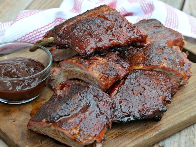 3 Racks of Smoked Ribs