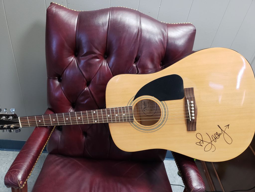Autographed Fender Guitar Kacy Musgraves