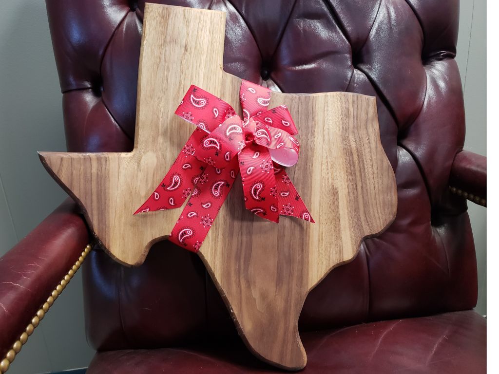 Texas Shaped Cutting Board