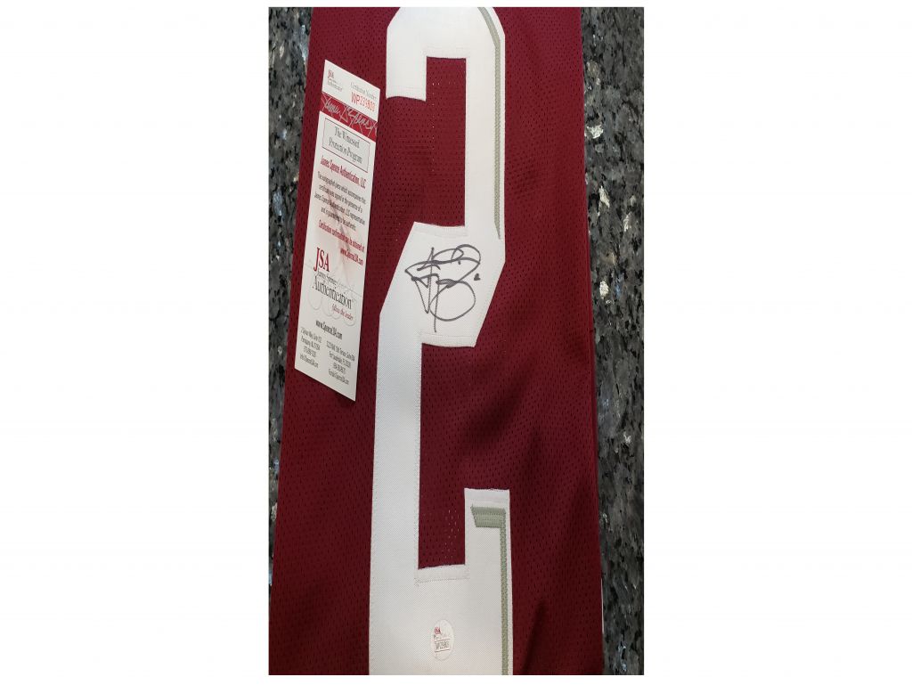 Johnny Manziel Autographed Jersey