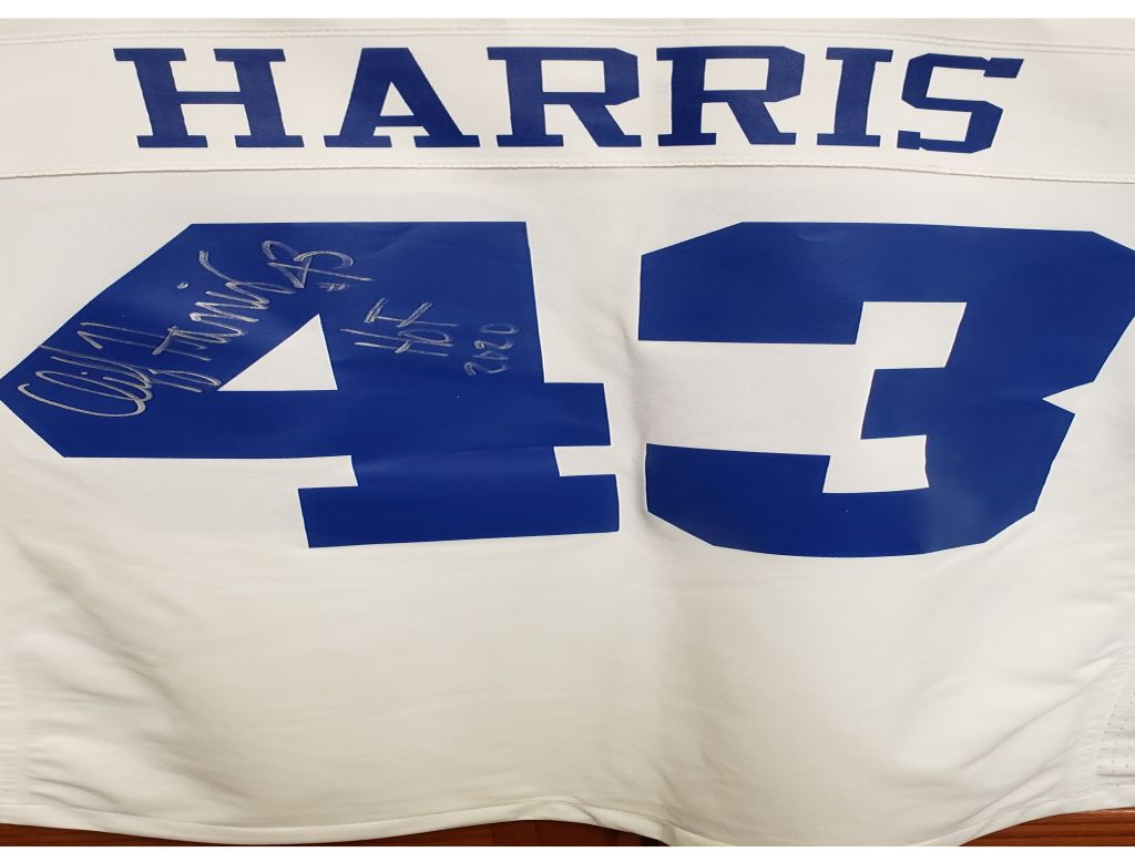 Autographed Cliff Harris Jersey