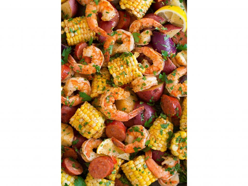 Shrimp boil for up to 20