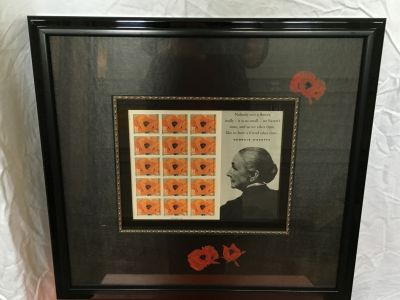 Framed Stamps of Georgia O