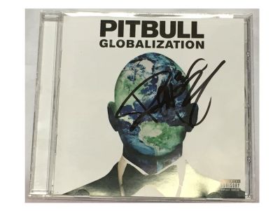 Autographed Pitbull Globalization CD