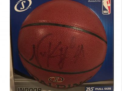 Nick Young, #0 for the L.A. Lakers, Autographed Basketball