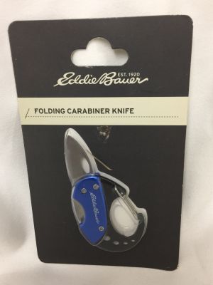 Eddie Bauer Folding Carabiner Knife