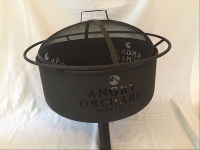 Angry Orchard Steel Fire Pit