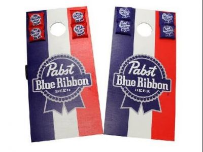 Limited Edition Pabst Blue Ribbon Corn Hole Board Game