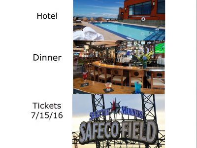 Night on the Town at Safeco Field with the Mariners - Tickets, Dinner and Hotel!