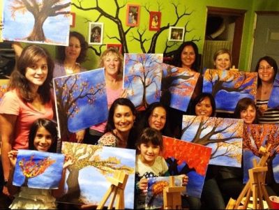 Paint and Sip Party for 10 People