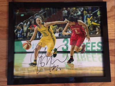 Seattle Storm -4 Tickets and Autographed Picture of Sue Bird