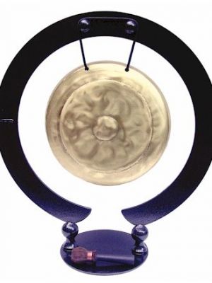 Tom Torrens Table Circle Gong with Black Frame
