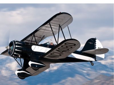 Ride in 1934 Biplane