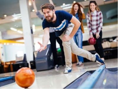 A Fun Bowling evening for two  couples:  Paradise Lanes - Parkland: