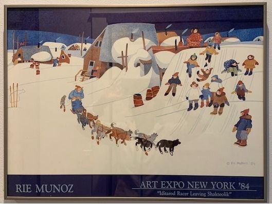 Two Rie Munoz Framed Posters
