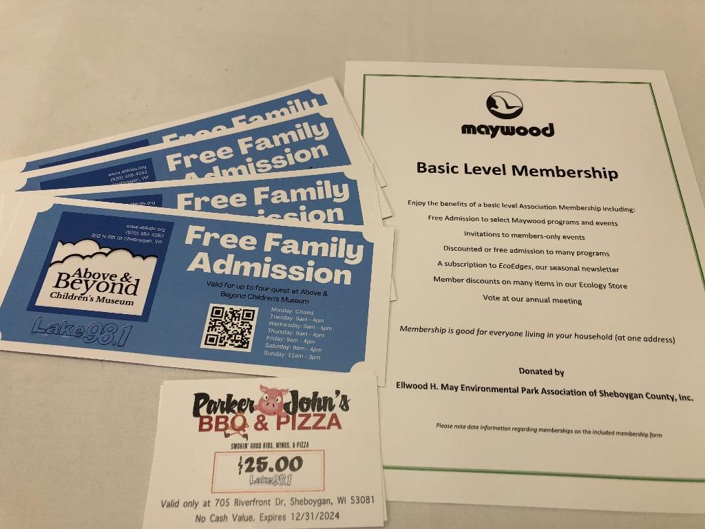 Family Memberships and Lunch
