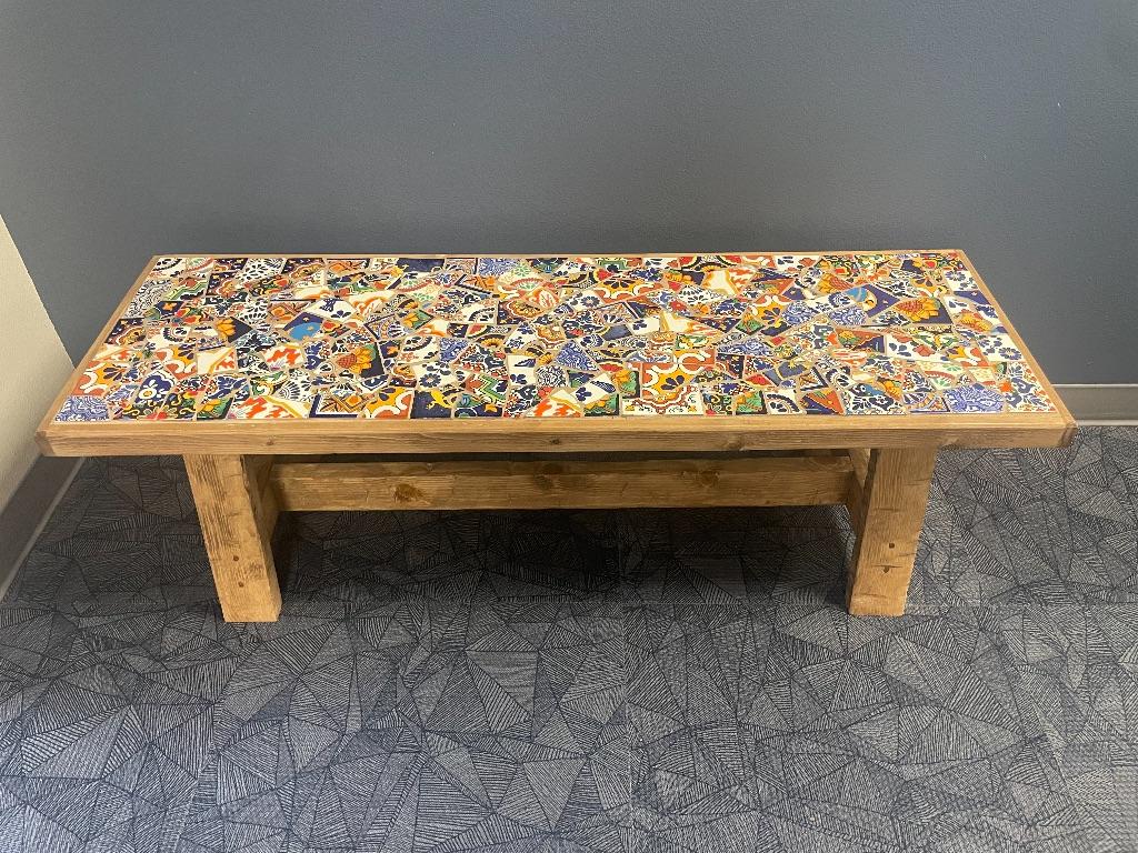 Mosaic Bench by 4th Grade