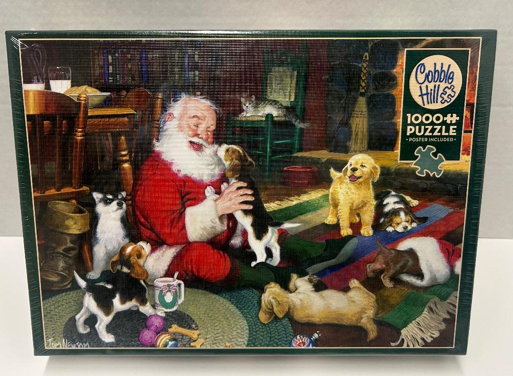 Set of 2 Christmas Puzzles from Cobble Hill