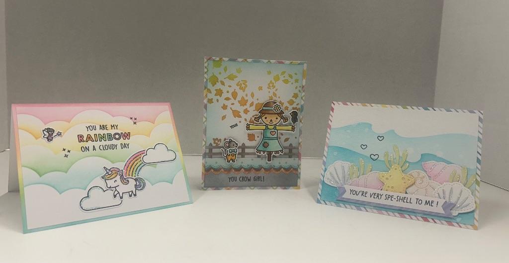 You are My Rainbow 3 Greeting Cards
