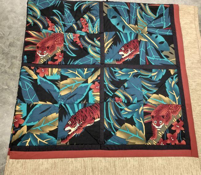 Jungle Print Quilt
