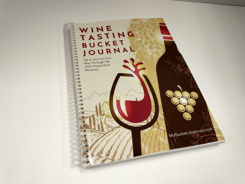 Wine Tasting Bucket Journal