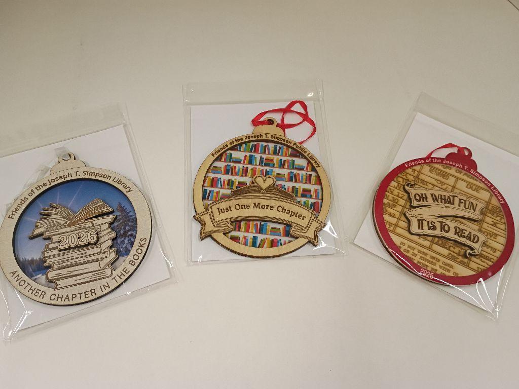 Set of 3 Annual Ornaments from Friends of the Simpso...