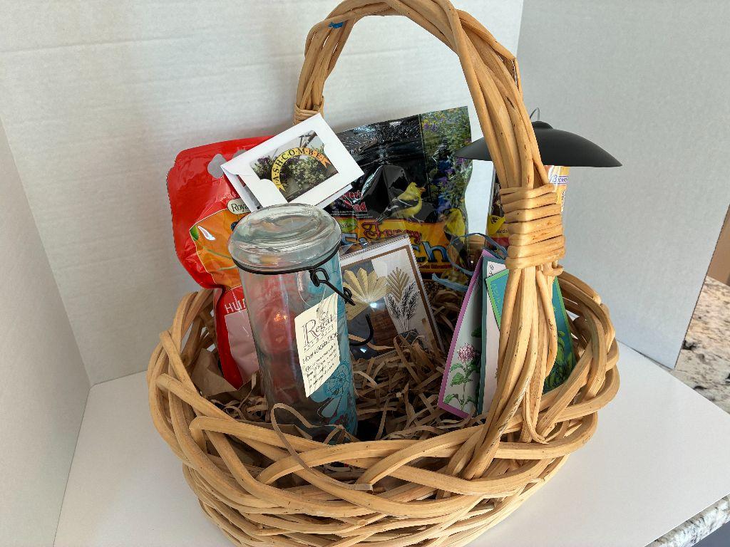 Bird and Garden Basket