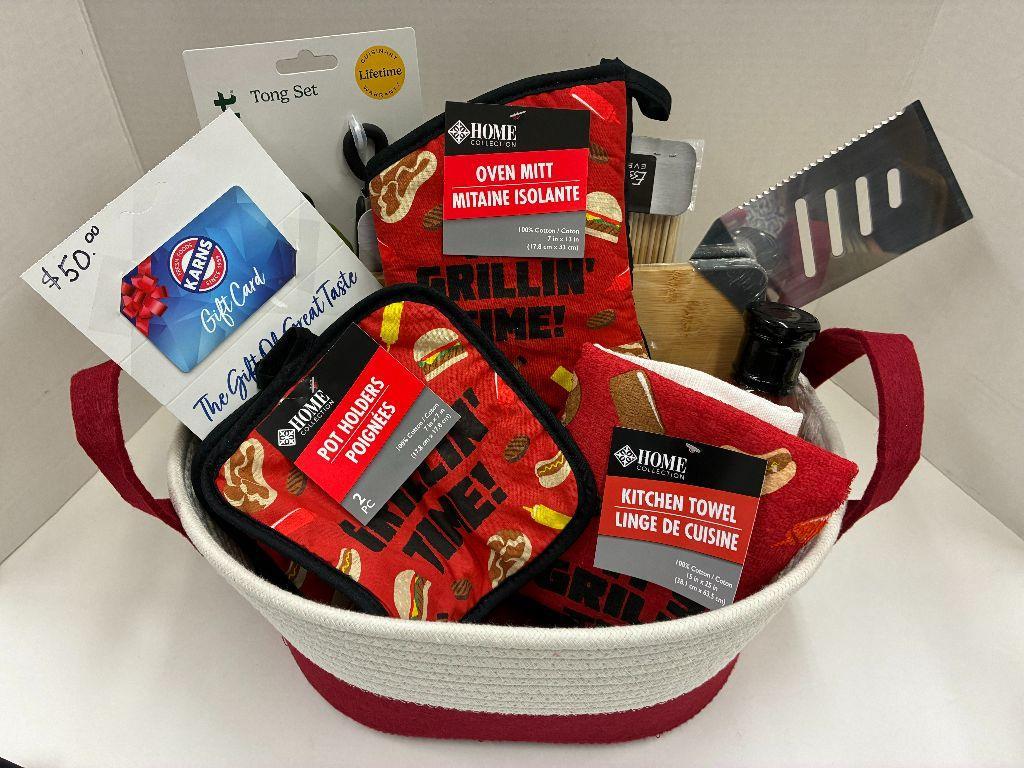 Karns Food Grilling Basket and Gift Card