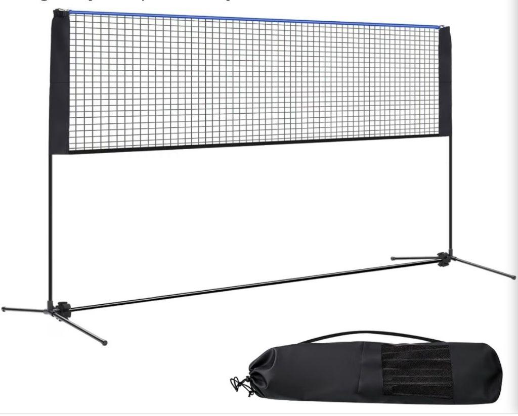 Portable Badminton & Multi-Sport Net Set