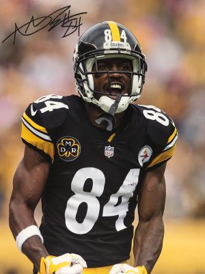 Autographed Photograph of Antonio Brown