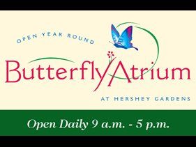 Hershey Gardens/Butterfly Atrium 4 Tickets