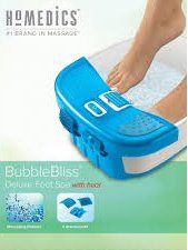 Bubble Bliss Deluxe Foot Spa with Heat