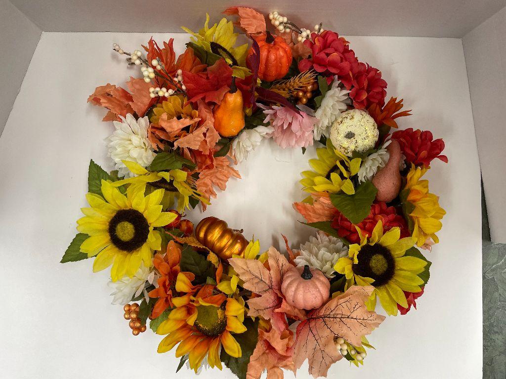 Autumn Foliage Wreath