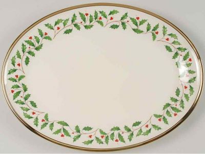 Lenox Holiday Oval Platter #1
