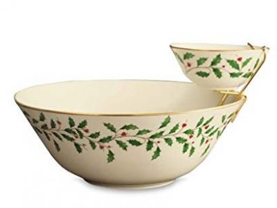 Lenox Holiday 2-Tiered Bowl Set #1