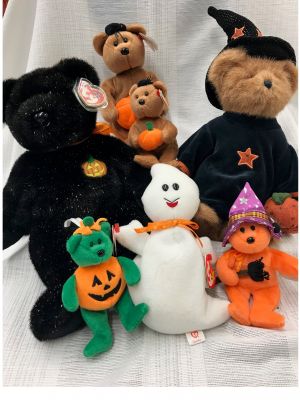 Halloween Beanie Babies