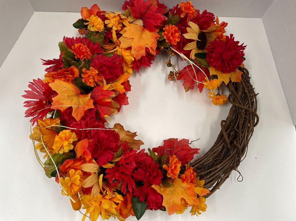 Autumn Grapevine Wreath
