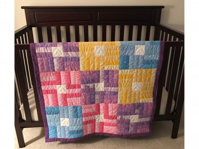 Hand Quilted Baby Quilt