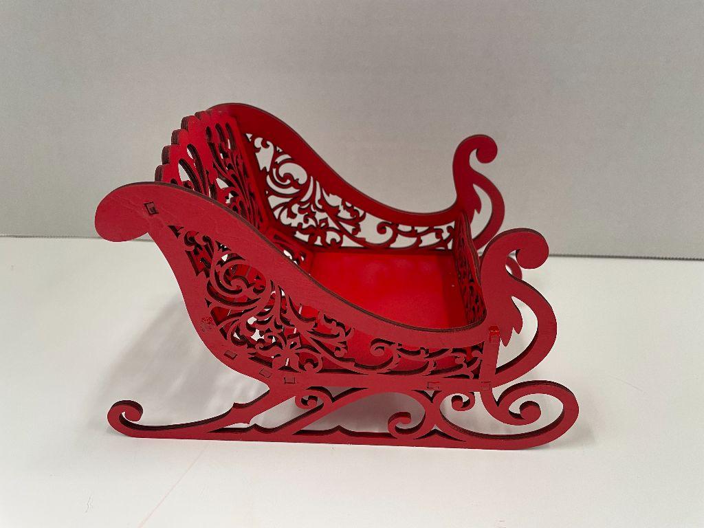 Christmas Sleigh with Lindt Chocolates