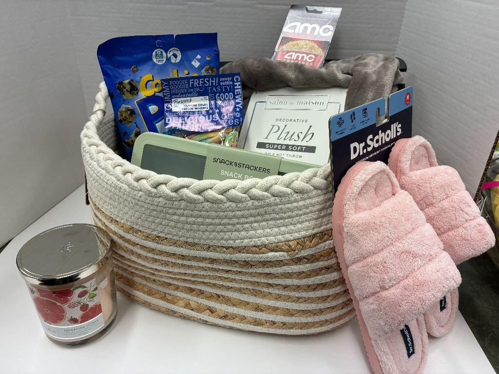 Movie Night Basket and Gift Card
