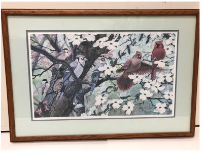 Gerald Putt Framed Wildlife Print