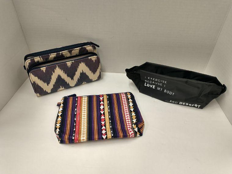 Thirty-One Wallet and 2 Pouches