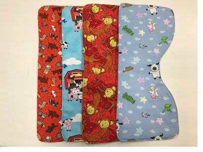 Boy Baby Burp Cloths #1