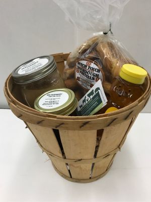 Basket of Farm Food and Fun