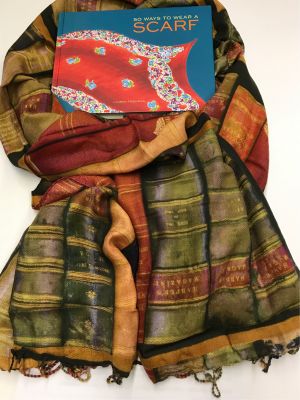 50 Ways to Wear a Scarf and Book Themed Scarf