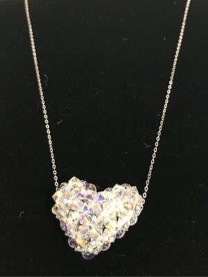 Swarovski Crystal Heart Pendant