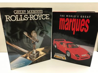 Two Dream Car Coffee Table Books