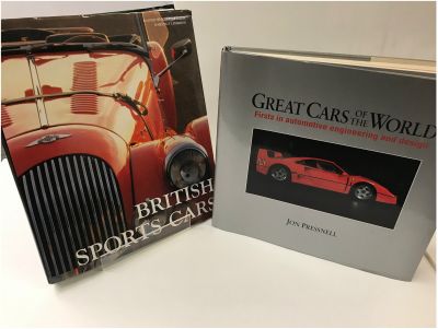 Great Cars of the World and British Sports Cars Books