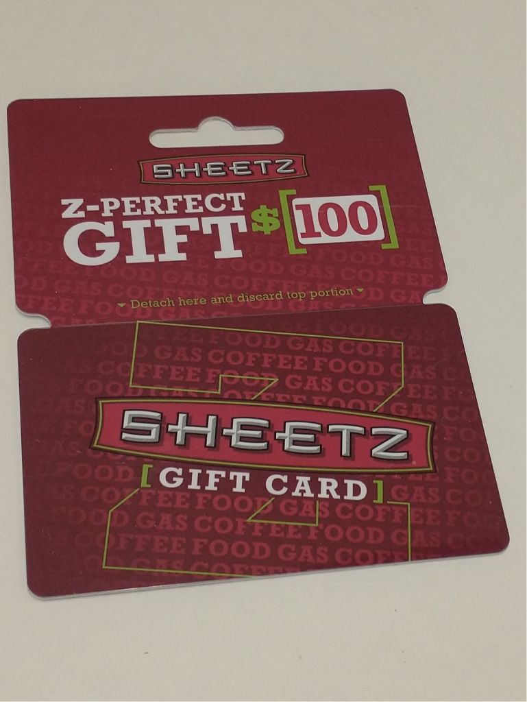 Sheetz $100 Gift Card